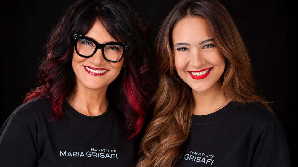 Maria und Viviana, die beiden Inhaberinnen von Hair Atelier Grisafi